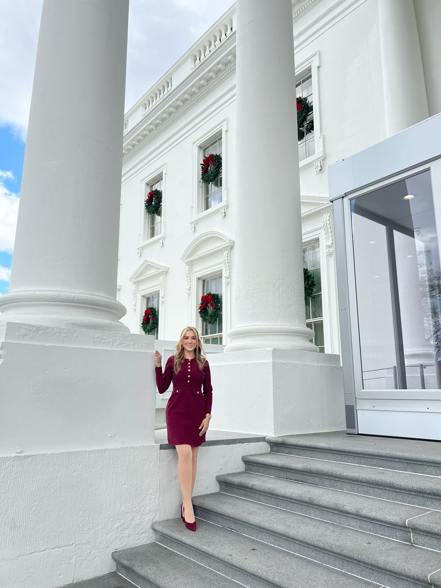 Tathiana Moreno at the White House